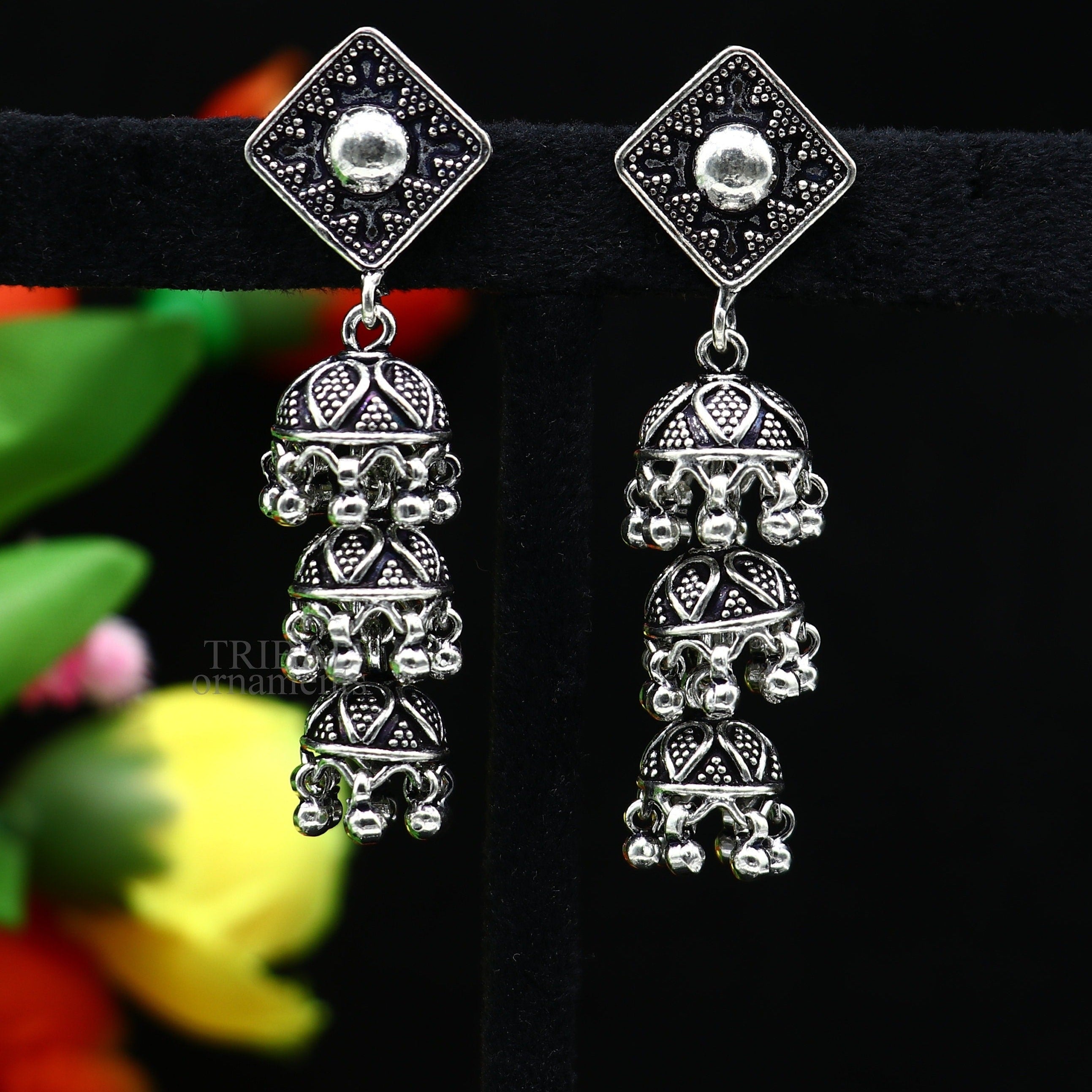 Kord Store Unique Design Lct/Grey Stone Long Earring Wedding Collection  Traditional Gold Earrings For Women And Girl : Amazon.in: Fashion